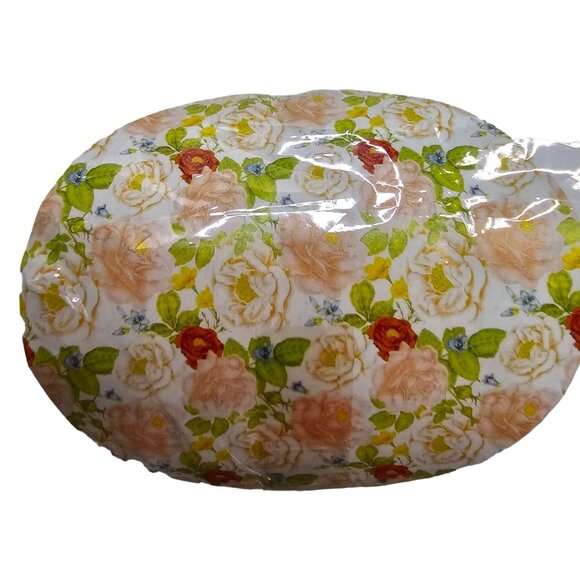Lounge-A-Round Pool & Beach Towel Round 59" Diameter Justina Taylor Floral Print - Picture 1 of 9